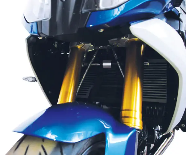 ISOTTA Protezione radiatore per BMW R 1200 RS 2015 - 2018 / R 1250 RS dal 2019 Esclusivo