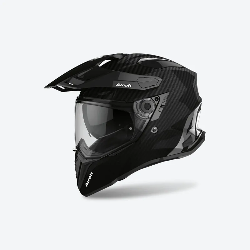Affare AIROH Commander Carbon casco integrale Viaggio Avventura con visierino parasole