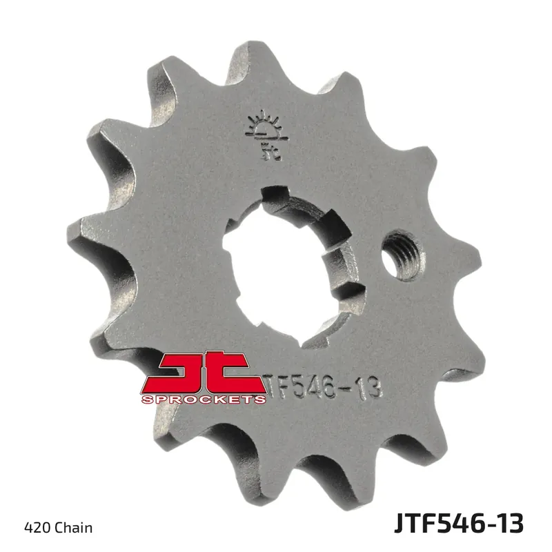 PIGNONE JT Sprocket passo 420 per Yamaha TT-R 90, Kawasaki KX 80 - 85 Saldi