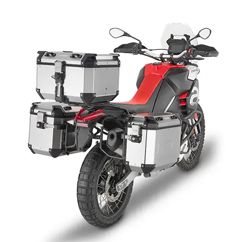 Consegna Rapida KAPPA KLO6710CAM PORTAVALIGIE LATERALI APRILIA TUAREG 660 2021