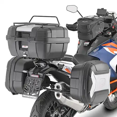 KAPPA KLO7713MK PORTAVALIGIE LATERALI KTM 1290 SUPER ADV R 2021 Prezzo Ridotto