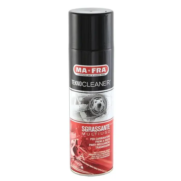 MAFRA TEKNOCLEANER Sgrassante multiuso per moto, freni, catena, carburatori Consegna Rapida
