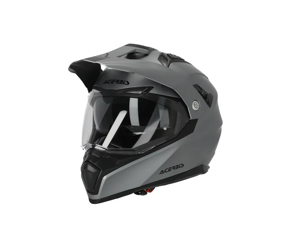 Bestseller CASCO Touring / Enduro Stradali / Super Motard / ATV Acerbis FLIP FS-606 22-06 Grigio/Logo Nero