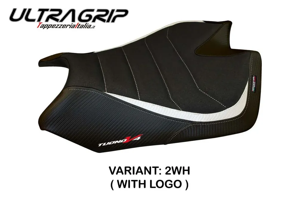 Popolare Rivestimento sella compatibile Aprilia Tuono V4 (11-20) modello Tanami ultragrip