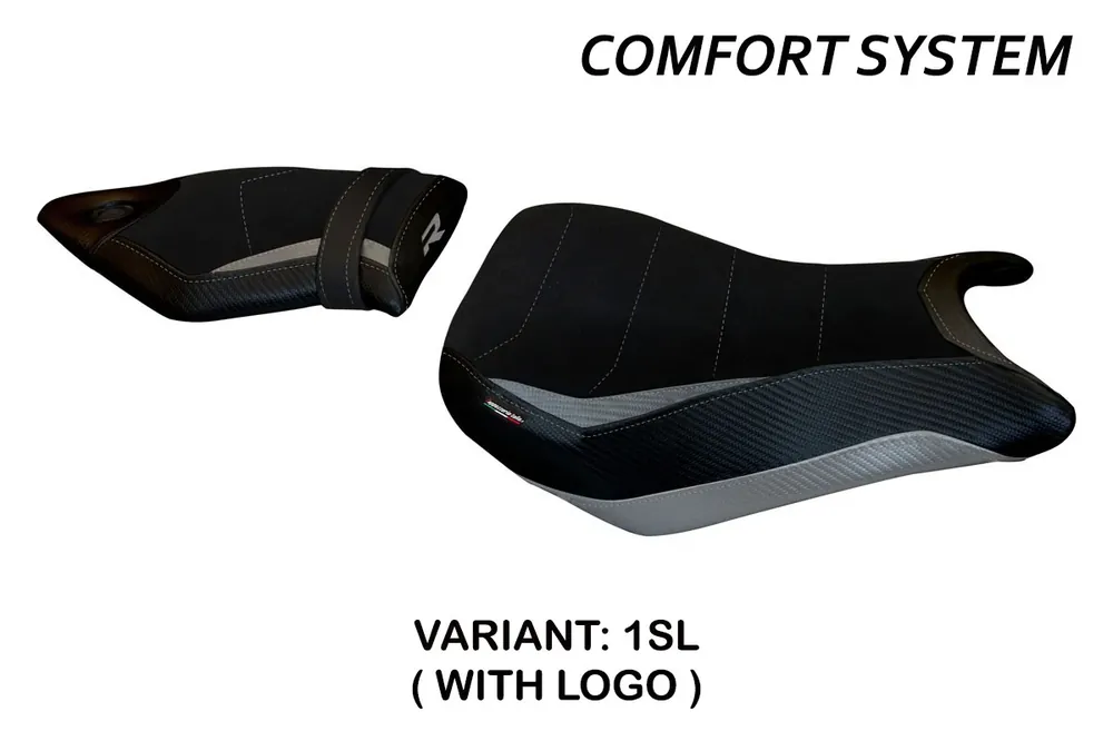 Rivestimento sella compatibile BMW S 1000 R (14-20) modello Spira 2 comfort system Più Venduto
