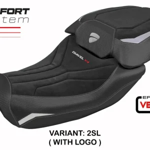 Rivestimento sella compatibile Ducati Diavel V4 (2023) modello Diablo Velvet Comfort System Non Perdere