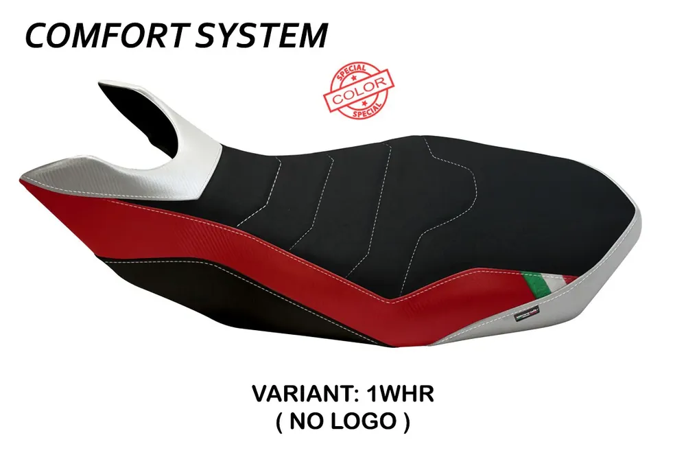 Rivestimento sella compatibile Ducati Hypermotard 796 / 1100 / 1100 EVO (07-12) modello Medea special color comfort system Subito Disponibile