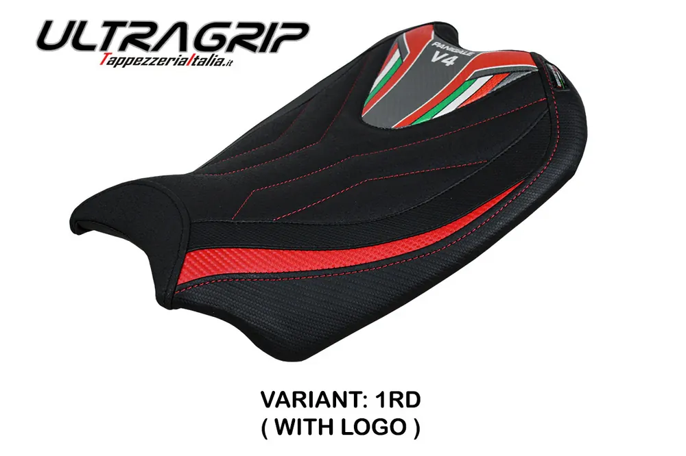 Ultimissimo Modello Rivestimento sella compatibile Ducati Panigale V4 (18-23) modello Coimbra ultragrip