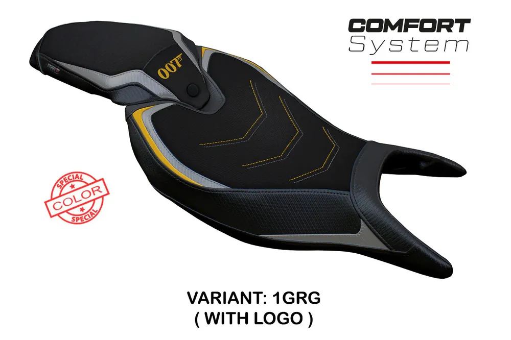 Rivestimento sella compatibile Triumph Speed Triple 1200 RR (22-23) modello Renee Special Color Comfort System Ultima Occasione