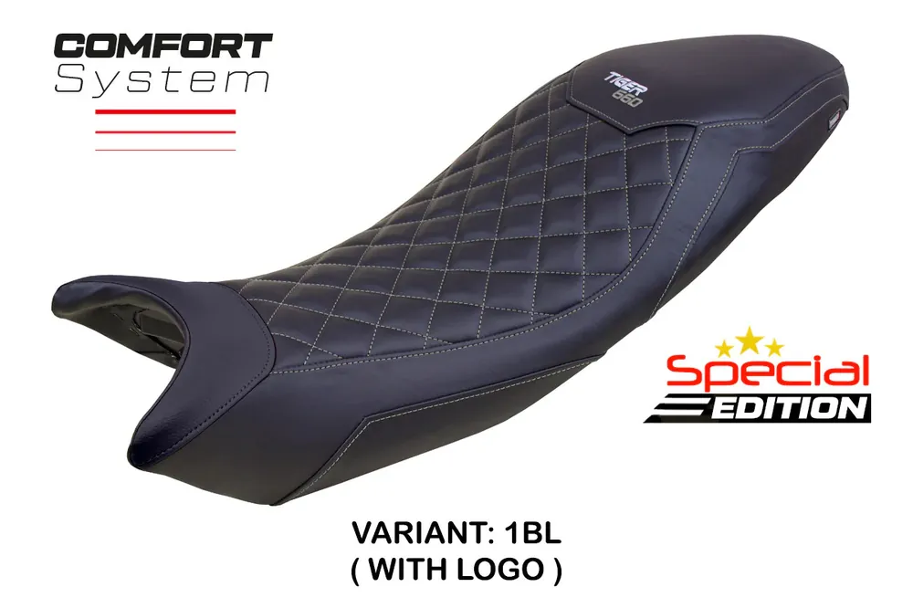 Offerta Lampo Rivestimento sella compatibile Triumph Tiger 660 (21-23) modello Derry Special Edition Comfort System