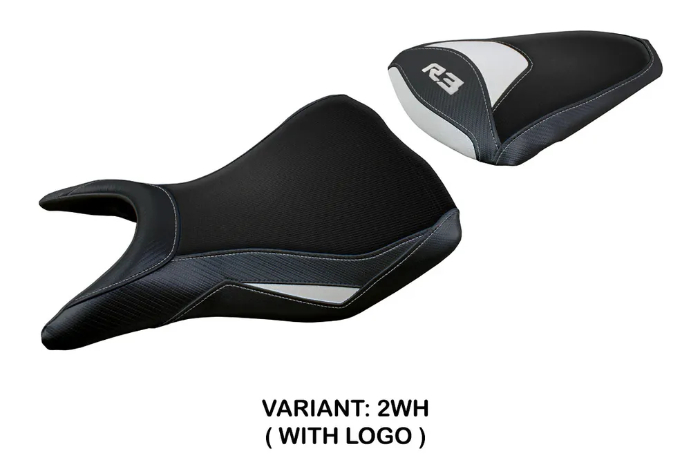 Rivestimento sella compatibile Yamaha R3 (15-23) modello Jesolo Offerta Speciale