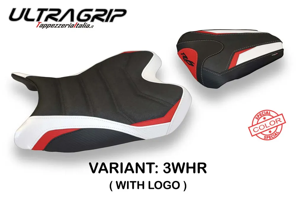 Ultimissimo Modello Rivestimento sella compatibile Yamaha R6 (08-16) modello Bardi special color ultragrip