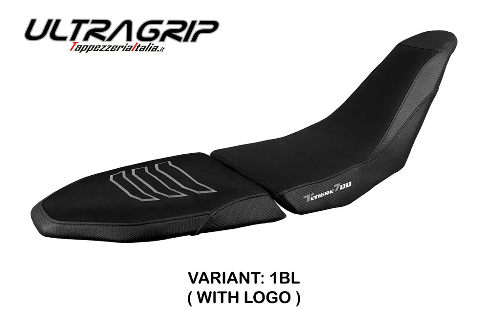 Esclusivo Rivestimento sella compatibile Yamaha Tenere 700 Raid (22-23) modello Sendai ultragrip