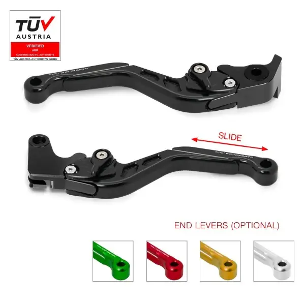 Più Venduto BARRACUDA Kit Leve Freno e Frizione per APRILIA Dorsoduro 750 / ABS 2008 - 2016