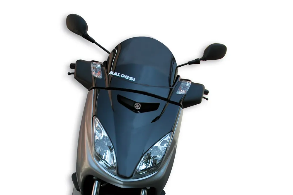 Vendita Finale YAMAHA X MAX 125 ie 4T LC euro 3 <-2008 MALOSSI SPORT SCREEN cupolino - FUMÉ SCURO - L.380xH.290 sp.3 mm
