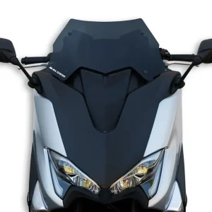 YAMAHA T MAX 530 ie 4T LC euro 4 2017-> (J415E) MALOSSI SPORT SCREEN cupolino - FUMÉ SCURO - L.450xH.280 sp.3 mm Reso Gratuito