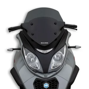 PIAGGIO  MP3 350 ie 4T LC euro 4 2018-> (TA14M) MALOSSI SPORT SCREEN cupolino - FUMÉ SCURO - L.410xH.440 sp.3 mm Prezzo Di Fabbrica