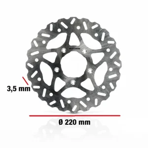 APRILIA SPORTCITY ONE 125 4T (LEADER M38AM) MALOSSI WHOOP DISC disco freno Ø est. 220 - spessore 3,5 mm Compra Adesso