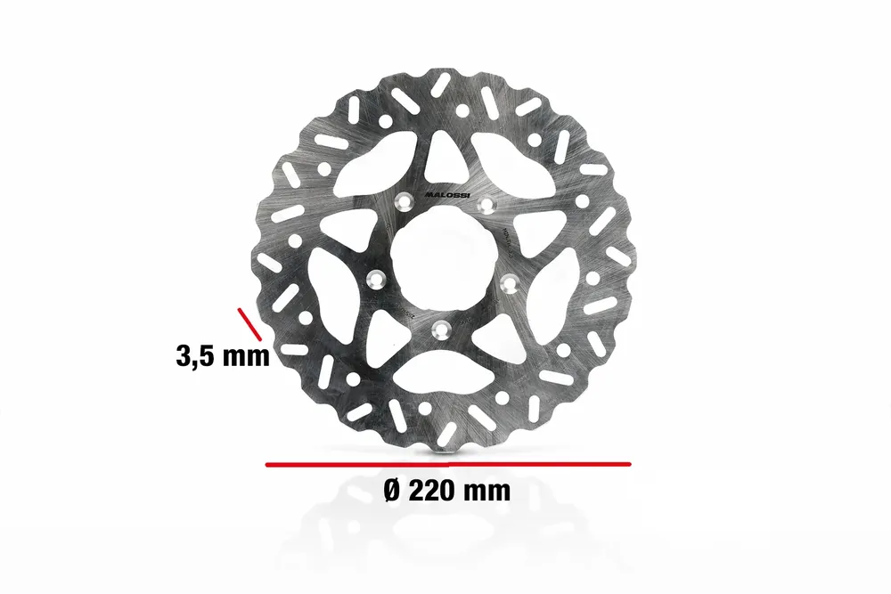 APRILIA SPORTCITY ONE 125 4T (LEADER M38AM) MALOSSI WHOOP DISC disco freno Ø est. 220 - spessore 3,5 mm Compra Adesso