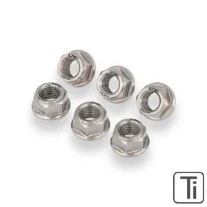 Soddisfatti O Rimborsati CNC RACING Dadi corona Ducati M8x1.25 - Titanio