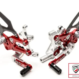 Esclusivo CNC RACING Pedane regolabili RPS Ducati SBK serie Panigale Team Pramac MotoGP Limited Edition