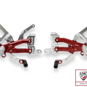 CNC RACING Pedane regolabili Ducati Panigale V4 - EASY - Pramac Racing Limited Edition Acquista Ora