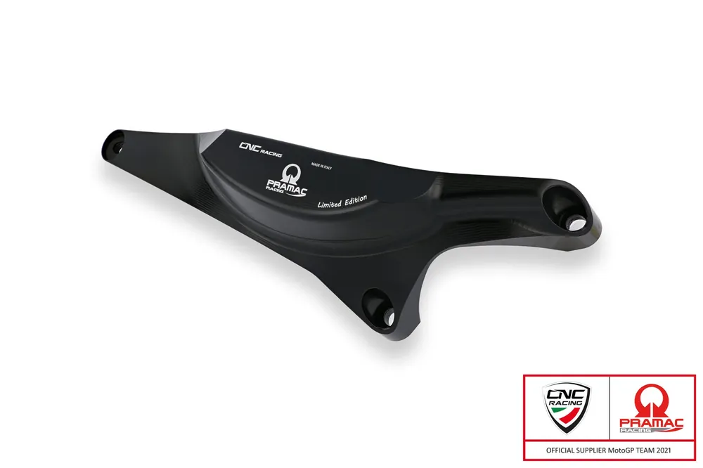 Professionale CNC RACING Carter protezione "RPS" alternatore lato sx Ducati Panigale - Pramac Racing Limited Edition