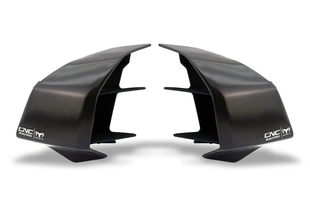Ultime Pezzi CNC RACING GP Winglets Alette in carbonio Ducati Streetfighter V4