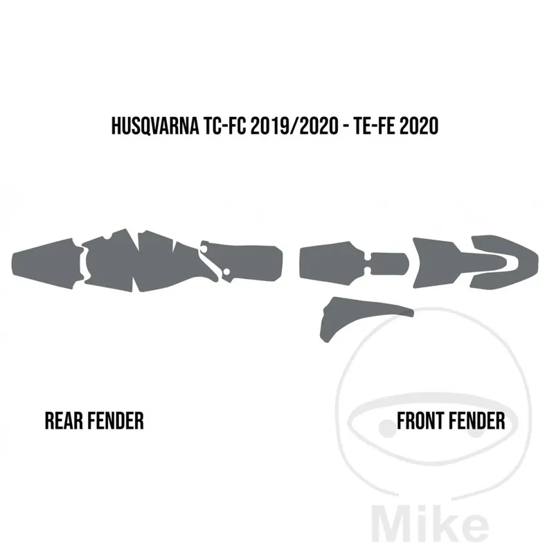Compra Adesso ADESIVI PARASPRUZZI TWIN AIRPROTEZIONE ANTIFANGO Husqvarna FC 250 2019