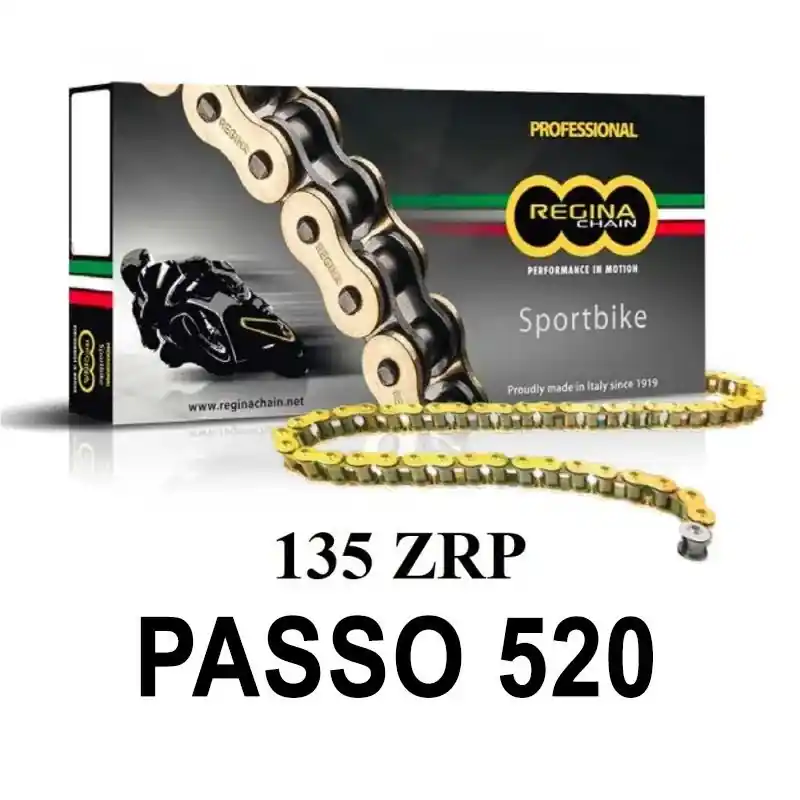 Offerta Del Giorno REGINA Catena 135ZRP 108 maglie passo 520 - Oro APRILIA RSV4 1000 FACTORY 2009 -2010