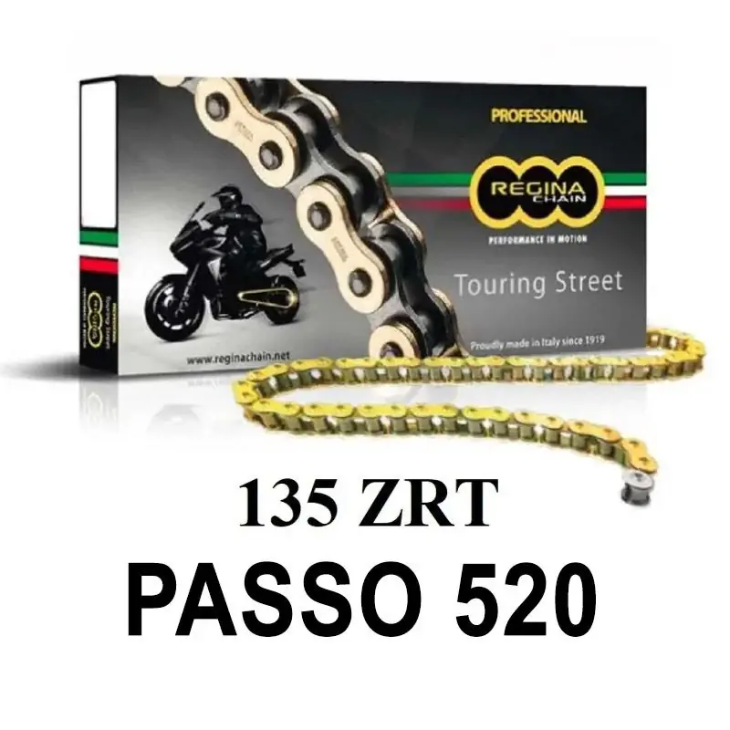 REGINA Catena 135ZRT 106 maglie passo 520 - Oro APRILIA AF1 125 EUROPA 1990 -1994 Offerta Del Giorno