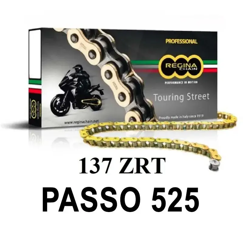 Esclusivo REGINA Catena 137ZRT 104 maglie passo 525 - Oro