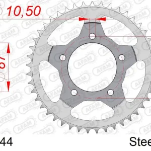 Corona AFAM 14404-44 in acciaio passo 525 SUZUKI GSX-R 400 R 1990 -1995 A Buon Prezzo