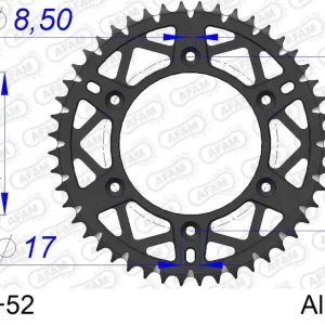 Occasione Imperdibile Corona AFAM 11212+52 in all. passo 520 HONDA CR 125 R 2000  -2007