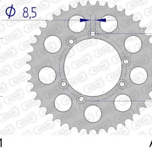 Offerta Lampo Corona AFAM 93303-41 in all. passo 520 GAS-GAS JT 25 CONTACT 1993 -1994