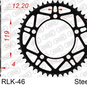 Must-Have Corona AFAM 164601Rlk-46 In Acc Passo 520 BMW M 1000 RR 2021 -2022