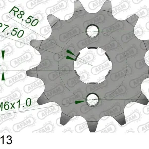 Pignone AFAM 20101-13 passo 420 HONDA CB 50 J 1977 -1981 Spedizione Espresso