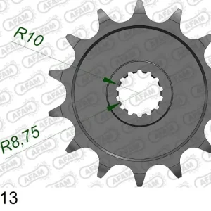 Pignone AFAM 21203-13 passo 520 GAS-GAS EC 125 2000 -2013 Di Tendenza