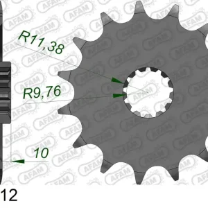 Must-Have Pignone AFAM 22303-12 passo 520 BETA ALP 200 2000 -2003