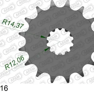 Prezzo Ridotto Pignone AFAM 24601-16 passo 530 KAWASAKI ZR 1100 ZEPHYR 1992 -2002