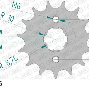 Offerta Pignone AFAM 26200-16 passo 428 KYMCO 125 HIPSTER 1999 -2007