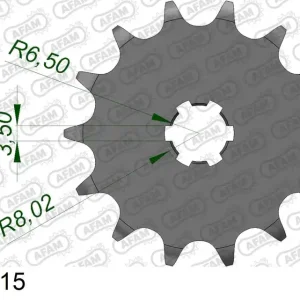Scelto Dai Clienti Pignone AFAM 27100-15 passo 420 SUZUKI RV 50 VANVAN 1979