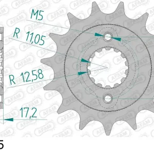 Ordina Subito Pignone AFAM 52616-15 passo 525 DUCATI 796 HYPERMOTARD 2010  -2012