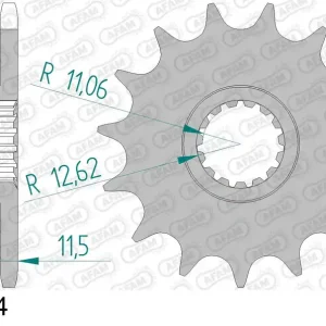 Subito Disponibile Pignone AFAM 73303-14 passo 520 KTM EXC 350 LC4 1993  -1994