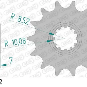 Ordina Subito Pignone AFAM 94107-12 passo 415 APRILIA RS 50 1995 -1998