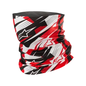 Scaldacollo estivo Alpinestars Neck Tube bianco nero rosso Quantità Limitata