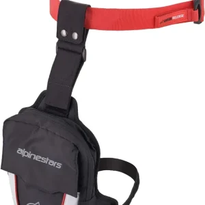 Borsello da Gamba ALPINESTARS Impermeabile nero bianco rosso Economico