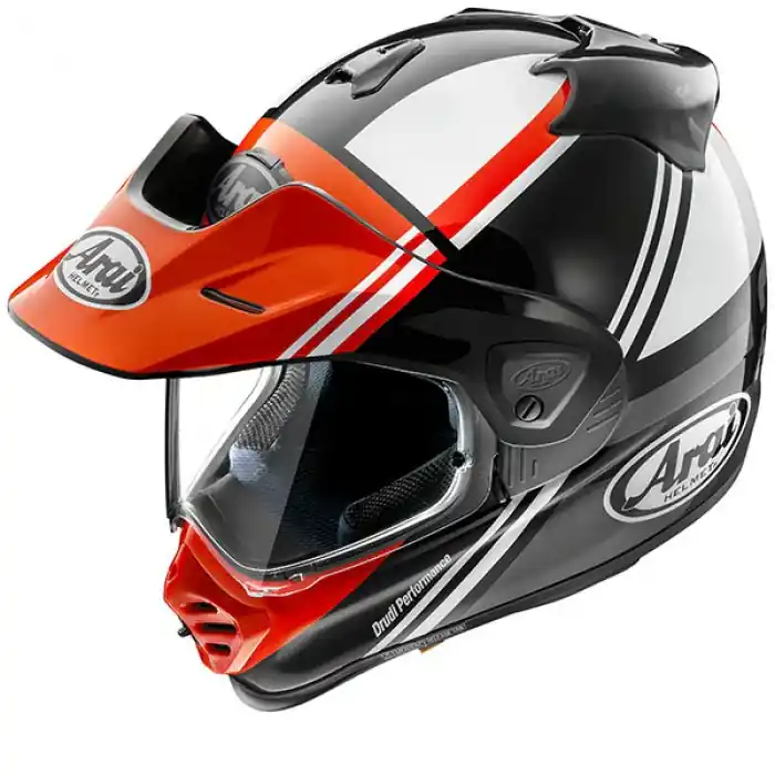 Subito Disponibile Casco Arai Tour-X5 Cosmic Rosso Bianco Nero casco moto adventure