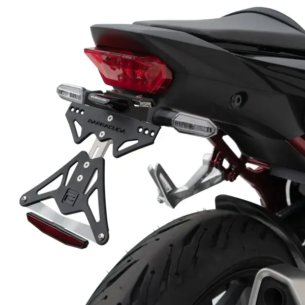 Miglior Prezzo Portatarga Honda Hornet 750 2023-2024 in alluminio per frecce originali by BARRACUDA