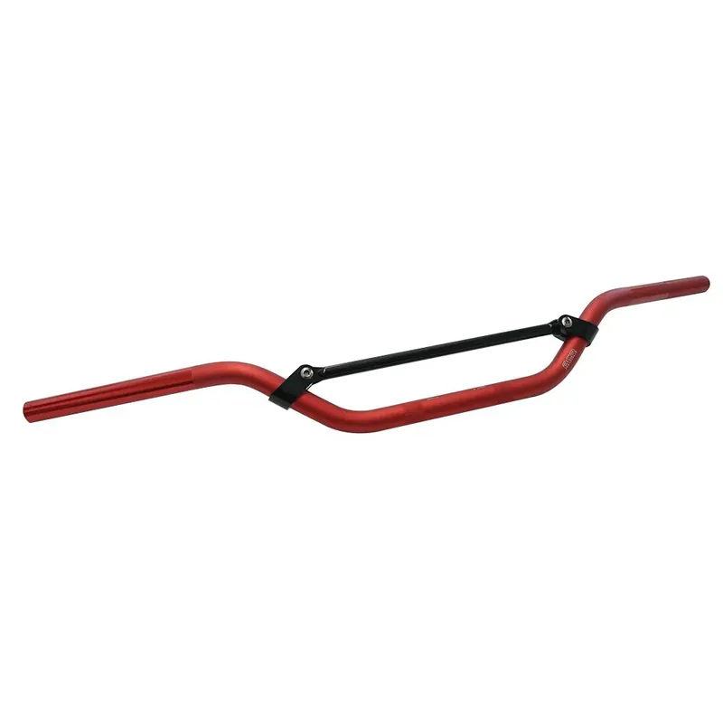 Manubrio Cross Ø 22,2mm - Rosso con Traversino (Rialzo 71,6mm) Popolare